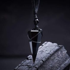 Metals Type: None Main Stone: OBSIDIAN is_customized: No Pendants Type: SOLITAIRE Pendant Size: length 40mm Style: Classic Side Stone: None Shape\pattern: Animal Material:Natural Black Obsidian Pendant Size: Pyramid length 40mm Double pointed length 46mm Icicle 55mm (1mm=0.039inch) Chain Length: adjustable Package: velvet bag Black Handmade Jewelry For Streetwear, Handmade Black Jewelry For Streetwear, Yin En Yang, Black Obsidian Necklace, Pyramid Necklace, Black Obsidian Stone, Obsidian Necklace, Obsidian Stone, Wrap Necklaces