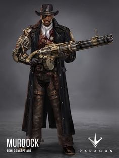 Paragon Western Costume, Western Inspiration, Steampunk Images, Roleplay Ideas, Best Characters, Steampunk Characters, Steampunk Artwork