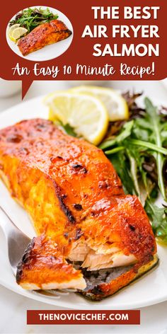 the best air fryer salmon an easy 10 minute recipe