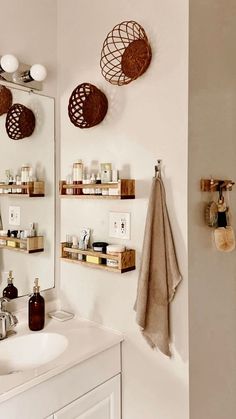 the bathroom is clean and ready to be used as a spa or grooming station