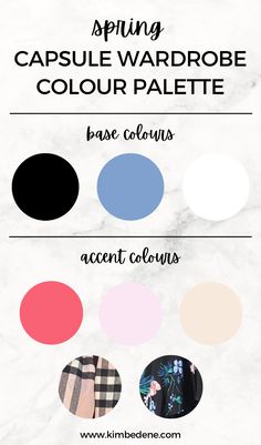 How to pick a colour palette for your capsule wardrobe: 7 simple steps - Kim Bedene Perfect Capsule Wardrobe