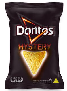 doritos mystery bag on a white background