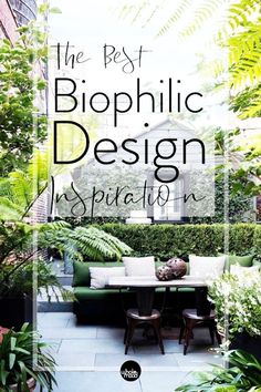 the best biophilic design ideas for patios