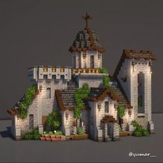 an image of a castle made out of legos