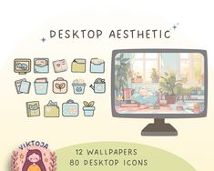 desktop aesthetic wallpapers for children's rooms