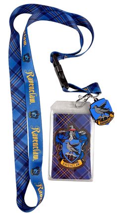 PRICES MAY VARY. Officially Licensed Harry Potter lanyard Lower Buckle Breakaway Includes Ravenclaw Logo Rubber Charm Includes Ravenclaw Logo Sticker with Clear Id holder Overall Length - 22 Inches (Not Including Id Holder) Loungefly Harry Potter Ravenclaw Plaid Lanyard with Charm Ravenclaw Accessories, Ravenclaw Logo, Hogwarts Uniform, Harry Potter Stickers, Harry Potter Ravenclaw, Badge Lanyard, School Supply Labels, Kids Luggage, Ravenclaw