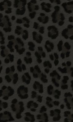 an animal print pattern is shown in black and grey colors, with dark spots on the fur