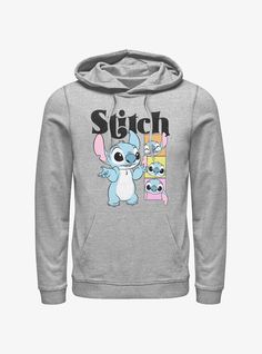 50% Cotton  50% PolyesterWash cold; dry lowImportedListed in men's sizes Experiment 626, Stitch Hoodie, Pull Over Hoodie, Ohana Means Family, Stitch And Angel, Hoodies Men Pullover, Love Stitch, Disney Lilo, Tee Outfit