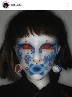 Uncanny Makeup, Scifi Makeup, Weird Makeup, Unconventional Makeup, Alien Makeup, Monster Makeup, Funky Makeup, Makeup Drawing, Face Art Makeup