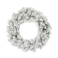 a wreath made out of pine cones on a white background