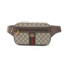 Used Gucci Ophidia Gg Supreme Waist Bag Body Coated Canvas Leather Men Women Beige Brown Multicolor 57479697sit8747 (Sku: Gzl14te0) === General === Brand : Gucci Line : Ophidia === Design === Type : Fanny Pack Material : Pvc , Leather Color : Beige, Brown, Multi-Color Gender : Men,Women === Size === Size (Hxwxd) : 15cm X 23cm X 5.5cm / 5.9'' X 9.05'' X 2.16'' Strap Length : 65cm - 93cm / 25.59'' - 36.61'' === Included Items === Accessories : Dust Bag Accessories Notice : Before Purchasing, Pleas Gucci Coated Canvas Bag With Logo, Luxury Travel Belt Bag With Logo, Gucci Beige Bag With Logo, Gucci Leather Belt Bag With Removable Pouch, Gucci Business Bag With Logo, Gucci Luxury Leather Belt Bag, Classic Gucci Belt Bag For Travel, Rectangular Leather Gucci Belt Bag, Designer Brown Belt Bag With Gold-tone Hardware