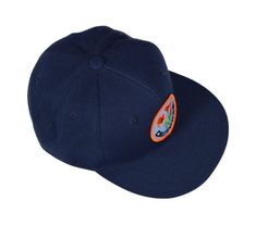 California Poppy - Navy Blue Snapback Hat by LET'S BE IRIE Blue Fitted Baseball Cap With Logo Patch, Blue Logo Patch Baseball Cap, Blue Snapback Baseball Cap With Embroidered Patch, Blue Cap With Embroidered Patch, Blue Snapback Hat With Embroidered Patch, Blue Embroidered Snapback Baseball Cap, Adjustable Blue Baseball Cap With Logo Patch, Nasa Patch, Cuyahoga Valley National Park