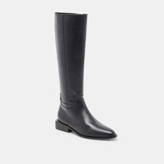 VERDI BOOTS BLACK LEATHER – Dolce Vita Calf Boots Black, Riding Boot, Wide Calf Boots, Wide Calf, Calf Boots, Black Leather Boots, Boots Black, Riding Boots, Black Boots