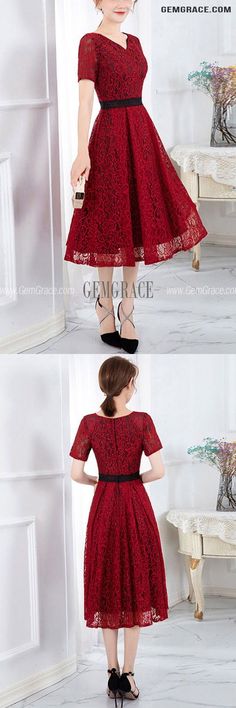 10% off now|Free shipping world-wide. Modest Vneck Lace Knee Length Wedding Party Dress With Sleeves at GemGrace. Click to learn our pro custom-made service for wedding dress, formal dress. View #WeddingGuestDresses for more ideas. Lace V-neck Mother Of The Bride Dress For Party, Fitted V-neck Lace Dress For Wedding Guest, V-neck Lace Dress For Wedding Guest, V-neck Wedding Dress With Lace Patchwork, V-neck Lace Patchwork Wedding Dress, Elegant Knee-length Lace Wedding Dress, Elegant V-neck Lace Dress For Wedding Guest, Knee-length Lace Wedding Dress With Patchwork, Knee-length Wedding Lace Dress With Lace Trim