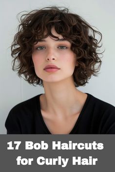 Discover the allure of bob haircuts for curly hair - a chic and adaptable option to embrace your natural curls. These cuts are customizable to cater to different curl types, ensuring a flattering silhouette that accentuates your facial features. Whether you prefer timeless bobs or modern styles with bangs, there's a bob haircut tailored just for you. Short curly bobs exude sophistication, providing an elegant and easy-to-maintain appearance that showcases the charm of your curls with a contempor Short Curly Hair Bob, Bob Haircuts For Curly Hair, Short Curly Bobs, Different Curl Types, Different Curl Patterns, Curly Bob With Fringe, Curly Bob With Bangs, Short Curly Bob Haircut, Curly Inverted Bob