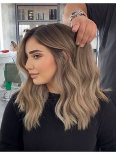 Rambut Brunette, Brown Hair Looks, Bronde Hair, Balayage Hair Blonde