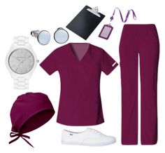 "nurses are incredible" by rebekahfitton ❤ liked on Polyvore featuring MICHAEL Michael Kors and Skagen Greys Anatomy Halloween Costumes, Theatre Nurse, Doctor White Coat, Tomboyish Outfits, Women Lawyer, Medical Student Motivation, Doctor Outfit, Career Outfits