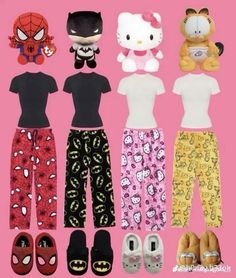 Hello Kitty Outfit, Pj Outfit, Bff Matching Outfits, Roblox Group, Bff Matching, Matching Outfits Best Friend, Pj Party, Kitty Clothes, Hello Kitty Clothes