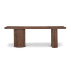 Mono Dining Table-Union Home Furniture-UNION-DIN00341-Dining Tables-1-France and Son Dark Brown Oak Dining Table, Dining Table Light, Solid Oak Dining Table, Dining Room Seating, Wood Pedestal, Kitchen Dining Sets, Living Room Bench, Oak Dining Table, Modern Dining Table