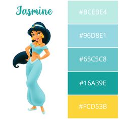 the character from disney's princess poca and her name is jasmine