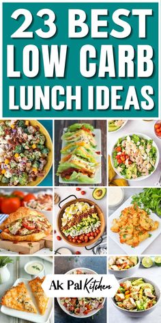 High Protein Low carb lunch ideas can be both healthy and delicious! Check out these easy low carb recipes for keto lunch, vegetarian lunch, chicken, wraps, sandwiches, soups, snacks, and even lunches for work. These low carb meal ideas are perfect for meal prep and will keep you feeling satisfied and energized throughout the day. Don't miss out on low carb salad recipes and tuna salad with avocado. Upgrade your healthy lunch game with these tasty low carb lunches! Low Carb High Protein Lunch, High Protein Low Carb Lunch, Tuna Salad With Avocado, Easy Low Carb Lunch, High Protein Lunches, Low Carb Lunches, Low Carb Lunch Ideas, Cheap Protein, Lunches For Work