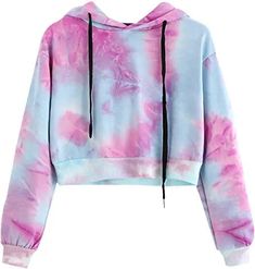 Shop #Amazon fashion's hottest tie dye looks to rock out this summer!  #Amazon #Amazon fashion #Amazon fashion finds #tiedye #tie-dye #tiedyeshirts tie dye, cute tie dye outfits, rainbow tie dye, tie dye background, tie dye designs, tie dye dress, tie dye fashion, tie dye hoodies, tie dye ideas, tie dye outfits, tie dye patterns, tie dye sweatshirt, tie dye t shirts, Make me Chic Hippie Hoodie, Hippie Top, Mode Hippie, Crop Top Sweatshirt, Cropped Tops, Tie Dye Hoodie, Women Hoodies Sweatshirts