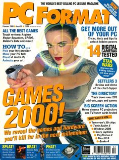 Uk Tech magazine Pc Format. (Februrary 1999) Rogue Squadron, Half Life, X Wing, Pc Gamer, Theme Ideas, Blow Your Mind, Best Games