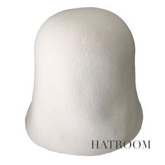 Fur Felt Cone Hat Bodies High - Quality for Hat Making Fur felt is a wonderfully versatile fabric with a long history. High-quality felt consists of 100% rabbit hair. Fur felt is also good to defend against wind and rain. It will not fray because it has no yarns to unravel. Fur felt ideally molded with steam and pressure into various shapes for uses such as hats, berets, bags, boots, and others. A surface of quality fur felt hat is creating a soft visual effect such as velvet. * High-quality fur White Felt Hat With Flat Brim For Winter, White Flat Brim Felt Hat For Winter, Classic White Cloche Hat With Short Brim, White Short Brim Felt Hat For Winter, White Winter Fedora, Classic White Bucket Hat With Short Brim, White Cloche Hat With Short Brim For Winter, Classic White Brimmed Bucket Hat, Classic White Cloche Hat