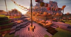 Minecraft Aesthetic Village, Minecraft Villager Market, Minecraft Medieval Market, Minecraft Market, Minecraft Village, Village Market, Minecraft Pictures