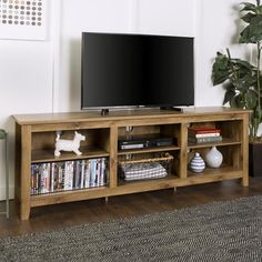 840035347004_11034290_1979705853.jpg Storage Tv Stand, Walker Edison Furniture, Tv Stand Decor, Farmhouse Tv Stand, Tv Stand Console, Tv Stand With Storage, Rack Tv, Wood Tv, Walker Edison