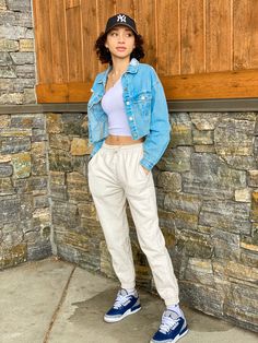 Jordan 3 Georgetown Outfit, Retro 3 Outfits Jordan, Jordan 3 Outfit, Street Style Magazine, Pretty Fits, Retro 3, Jordan Outfits