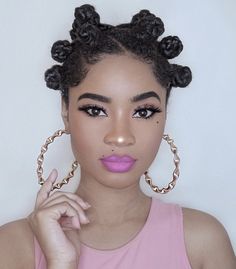 Natural Mohawk, Knot Hairstyle, Natural Hair Problems, 3c Natural Hair, Mini Bun