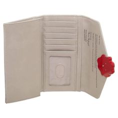 Not only can you carry your cards, IDs, and cash, but you can live out your 11-year old dreams with this Hogwarts Letter Hogwarts Crest Seal Faux Leather Wallet! The Hogwarts School Fan Accessory is a white, faux leather wallet with a bright red, metal Hogwarts Crest Seal on the front as a snap closure and the address for Harry Potter on the reverse side. The Hogwarts Letter Faux Leather Wallet opens to reveal several slots for storing your cards, large slots for cash, a zippered closure, and a Hogwarts Seal, Harry Potter Acceptance Letter, Harry Potter Hogwarts Letter, Harry Potter Wallet, Harry Potter Letter, Hogwarts Acceptance Letter, Harry Potter Girl, Hogwarts Letter, Under Stairs Cupboard