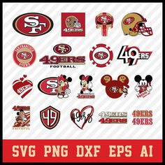 San Francisco 49ers Svg Bundle, 49ers Svg, San Francisco 49ers Logo, 49ers Clipart, Football SVG bundle, Svg File for cricut, Nfl Svg Nfl Schedule, 49ers Svg, 49ers Logo, San Francisco 49ers Logo, Football College, Png Logo