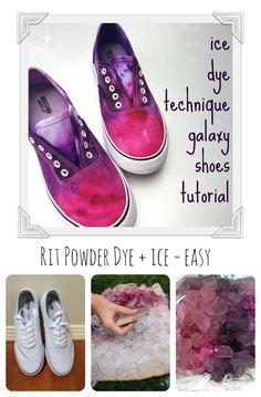 Rit Fabric Dye, Tie Dye Shirts Patterns, Diy Tie Dye Techniques, Galaxy Shoes, Powder Dye, How To Dye Shoes