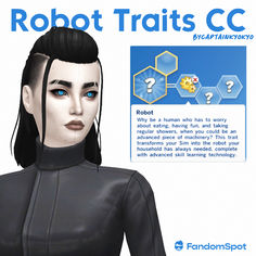 Sims 4 Robot, Android & Cyborg CC List Sims 4 Cc Prosthetic, Sims 4 Starwars Cc, Sims 4 Disabilities Cc, Sims Robot Cc, Traits Sims 4 Cc, Sims 4 Prosthetic Cc, Traits Mod Sims 4, Sims 4 Robotics Cc, Sims 4 Space Themed Cc