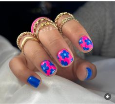 Gel Nail Designs Short Nails, Gel Nail Designs Short, Nail Designs Short Nails, Bright Gel Nails, Short Nails Simple, Nail Designs Short, Elite Nails, Hard Nails