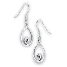 Sterling Silver Filigree Swirl Leaf Modern Open Outline Earrings 925 New Jewelry Female Unisex All our silver jewelry is crafted from .925 silver also commonly referred to as sterling silver. Sterling silver is the standard for beautiful high-quality silver jewelry and can not be replicated by lower priced silver plated jewelry. It is 92.5% pure silver, mixed with alloys to add strength and durability to stand the test of time. We promise superior service which includes fast shipping, great comm Chain Threader Earrings, Sterling Silver Filigree, Silver Plated Jewelry, Threader Earrings, New Jewelry, Plated Jewelry, Silver Filigree, Long Chain, Pearl Drop