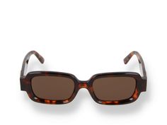 Occhiali da sole Ambush THIA SUNGLASSES HAVANA BROWN havana frontale Havana Color, Sunglasses Model, Heart Face, Brown Sunglasses, Havana Brown, Rectangular Sunglasses, Personal Shopper, The Bridge, Square Shape