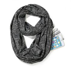 PRICES MAY VARY. UNIQUE DESIGN WITH ZIPPER POCKET :THE infinity scarf with zipper pocket is made from a soft yet durable fabric meticulously stitched ,This infinity scarf will be more than just an accessory,The most special feature of our pocket scarf for women is that it has a zipper pocket for storage,this infinity scarf with pocket is perfect for your smartphone, passport, credit cards, cash, keys, or wallet. SAFETY&FASHION :This is a new way of travel,you will not need to carry wallet or bac Pocket Scarf, Pocket Scarves, Travel Wrap, Travel Scarf, Scarf For Women, Fashion Scarves, Designer Scarves, The Infinity, Edgy Fashion