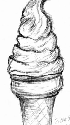 my best sketching art collection sketching of ice cream and ice cream eating girl #art #viralvideo Ice Cream Drawings, Ice Cream Eating, Cream Drawing, Sketching Art, Eating Ice Cream, Art Drawings Sketches Creative, Art Drawings Sketches