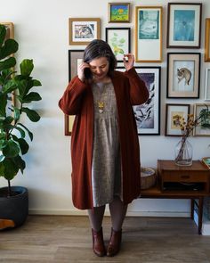 Me Made May – Week Two | Frocks & Frou Frou Madewell Plus Size Outfits, Plus Size Dress With Tights, Plus Size Boho Professional, Teacher Wardrobe Plus Size, Outdoorsy Style Plus Size, Librarian Style Outfits, Earthy Crunchy Outfits, Plus Size Academia Fashion, Plus Size Thrifted Outfits