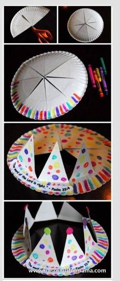 paper plate crafts for kids to make