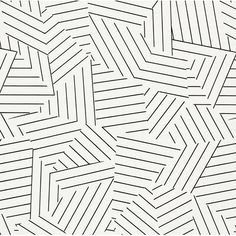 an abstract black and white pattern that looks like it has been made out of lines