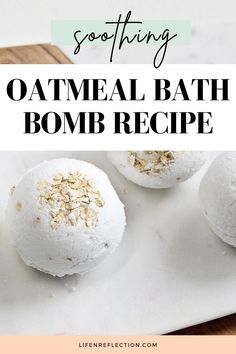 You’ll find this oatmeal bath bomb recipe is inexpensive, easy to make, and boasts a multitude of benefits for self-care. What more could you ask for? Milk Bath Recipe, Body Wash Recipe, Diy Oatmeal, Oatmeal Bath, Organic Skin Care Recipes, Vegan Bath Products, Natural Beauty Recipes