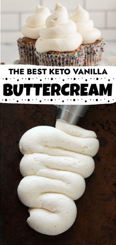 the best keto vanilla buttercream recipe