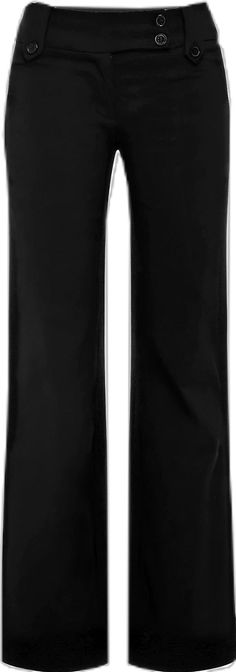 Sleek Black Pants With Belt Loops, Black Workwear Bottoms With Button Zip Fly, Black Straight Leg Belted Pants, Black Pants With Button Zip Fly For Work, Black Button Zip Fly Bottoms For Work, Black Bottoms With Button Zip Fly For Work, Black Wide Leg Pants With Button Zip Fly, Black Wide Leg Bottoms With Button Zip Fly, Black Cropped Leg Elastane Pants