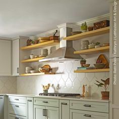 the kitchen is clean and ready to be used as a place for cooking or eating