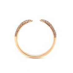 This gorgeous modern stacking ring features a pave of diamonds on a 14 karat yellow gold band. Set on an open cuff, sixty-two (62) Round Brilliant cut diamonds are pave set on the front half of the band. Collectively sparkling and perfect to mix-and-match with more stacking rings! The band measures 3.09mm wide and can be resized upon request. Shop more Stacking Rings. Diamond Stacking Rings, Shop Engagement Rings, Stacking Ring, Micro Pave, Gold Band, Round Brilliant Cut Diamond, Stacking Rings, Brilliant Cut Diamond, Pave Diamonds