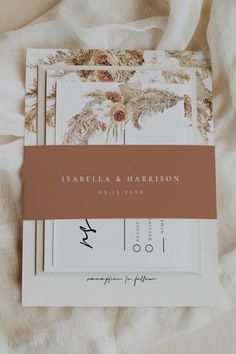 🏷️$19.25 📢Before Discount - 🎁 This wedding invitation belly band features an elegant cream terracotta coloring and modern minimalist layout. Use this belly band for your bohemian, fall, or modern wedding or event. It pairs perfectly with anything from the boho pampas grass Ciera Collection. 🥳🎉🥂🎁🔥 belly band, invitation wrap, modern minimalist, minimal belly band, minimalist belly band, boho belly band, terracotta, burnt orange, fall wedding, terracotta wedding